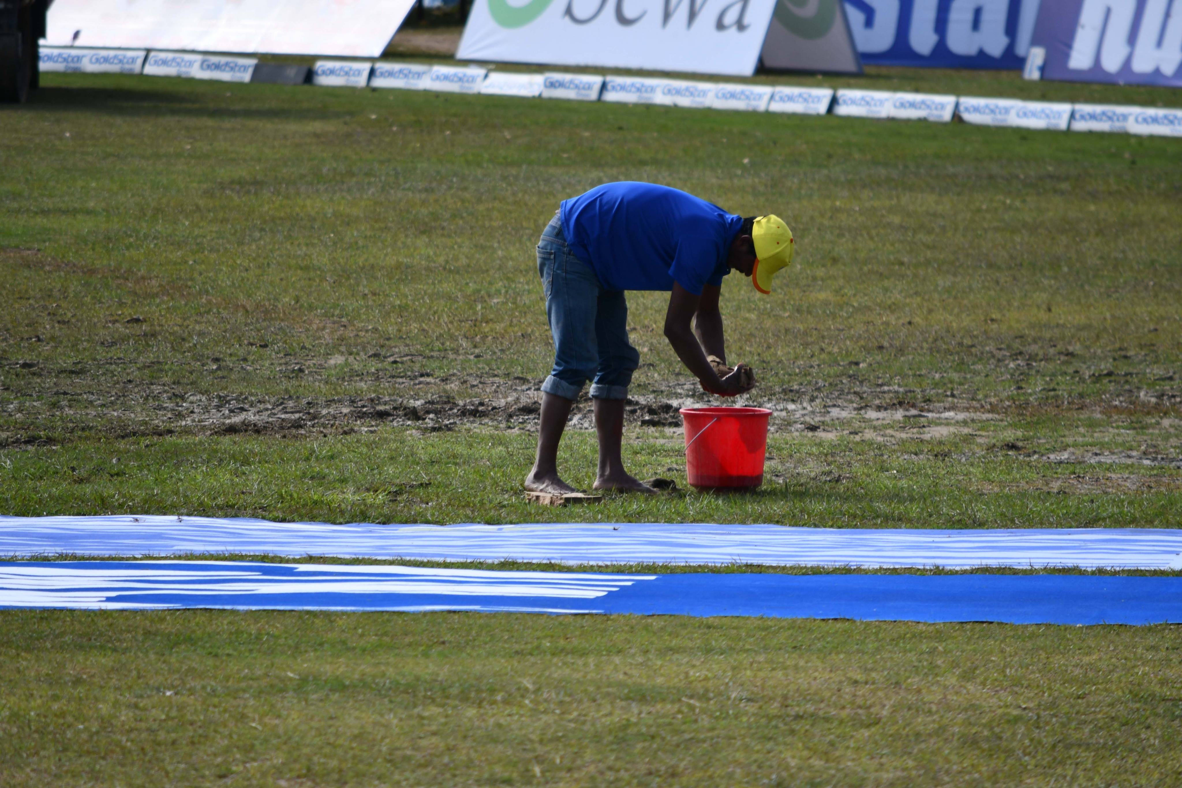डीपीएल : पानीले मैदान हिलाम्मे, आजका दुवै खेल रद्ध 