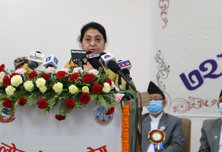 नयाँ युगको नयाँ चुनौती सामाना गर्न लोकसेवा आयोगलाई सुधार गर्नु आवश्यक छ : राष्ट्रपति भण्डारी