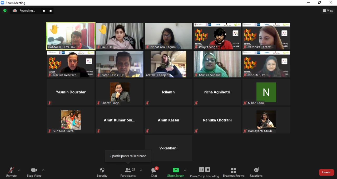 गोयथे इन्सिच्युटको तीन दिने ' साउथ एशिया नर्थ २०२१' सम्पन्न