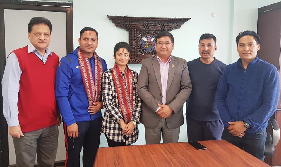 अन्तर्राष्ट्रिय एथ्लेट फोरममा ओलम्पियन दिपक विष्ट र स्नेहा राणाले सहभागिता जनाउने