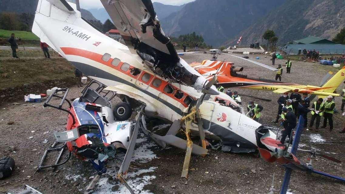 लुक्ला विमान दुर्घटना: विमानका चालक रोकाया उपचारपछि घर फर्किए, घटनाको छानबिन हुने