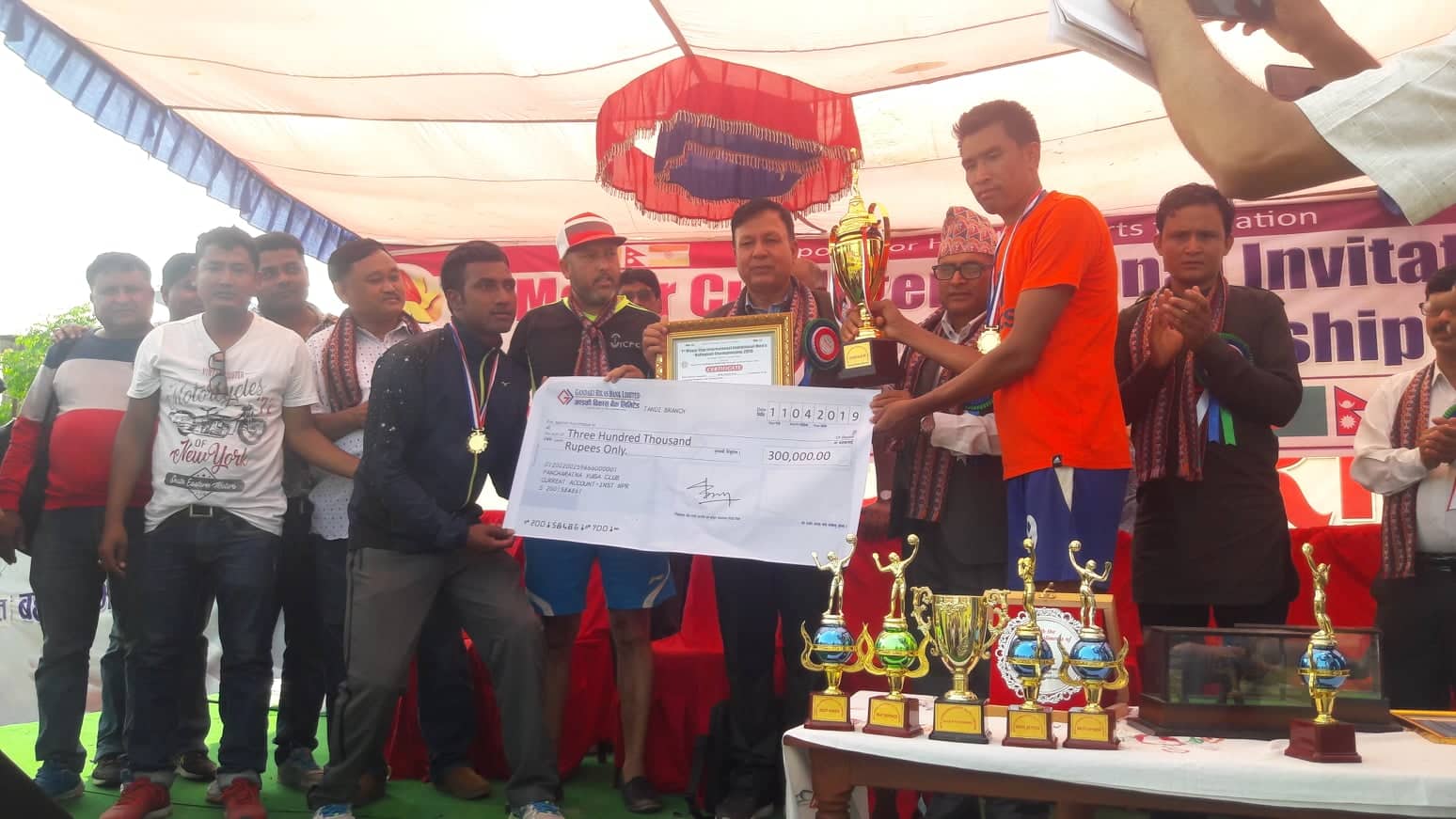 आर्मीलाई हराउँदै पुलिस च्याम्पियन