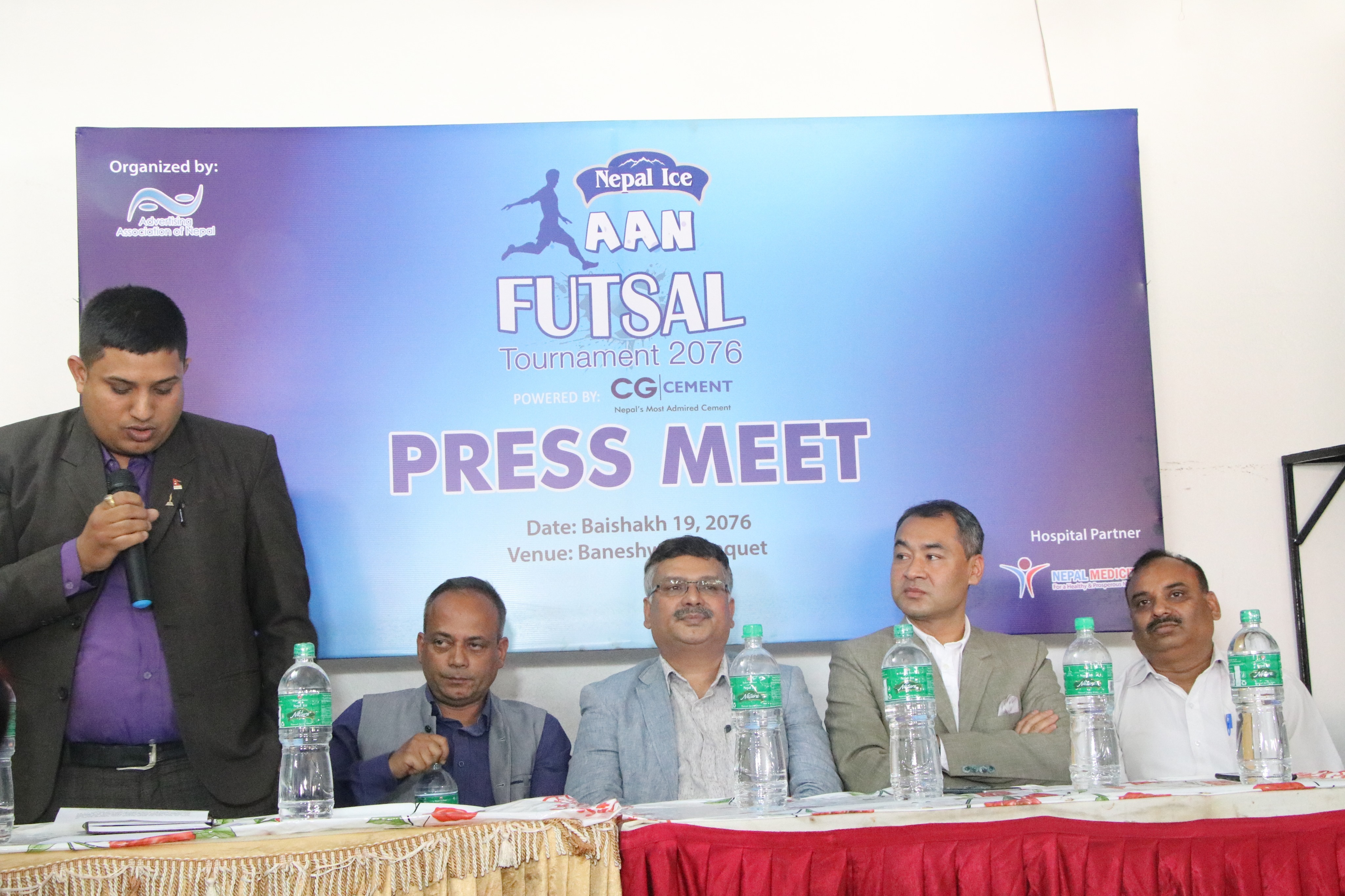 नेपाल आईस आन फुटसल सोमबारदेखि, ३२ टिमलाई ८ समूहमा विभाजन 