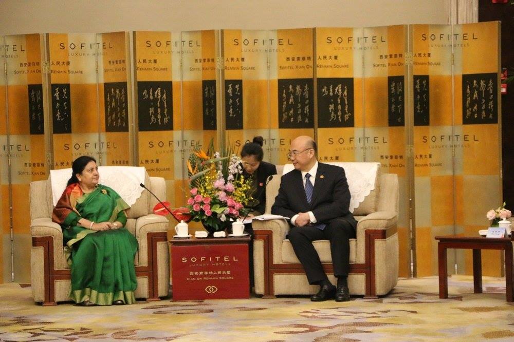 चीनमा के गर्दैछिन् राष्ट्रपति भण्डारी? बेइजिङमा नेपाली मन्त्रीको लर्को 