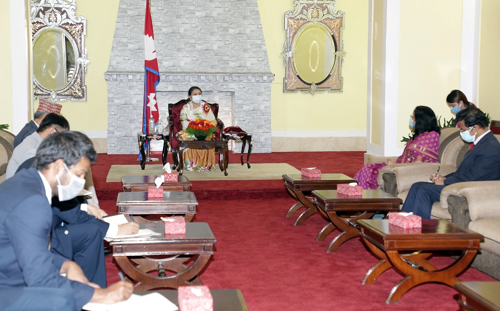 नेपाल-बंगलादेशबीच विकास र समृद्धिका लागि सहकार्य आवश्यक : राष्ट्रपति भण्डारी