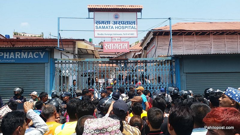 बौद्धको समता अस्पतालमा कार्यरत युवती अस्पतालमै झुन्डिएको अवस्थामा फेला
