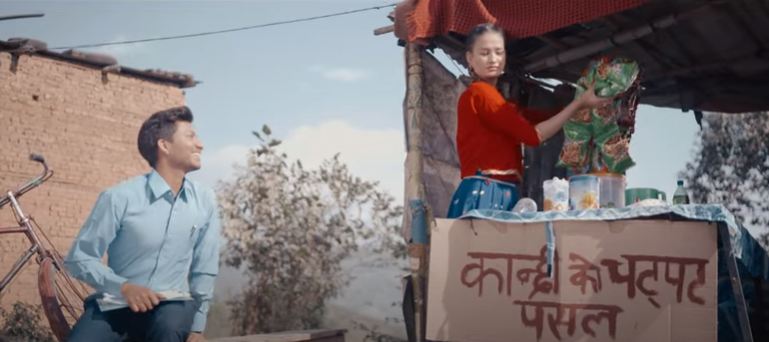 गणेश सेन्चुरीको 'कान्छी'मा नाजिर र सुनिशाको चट्पटे माया