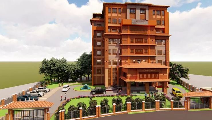 टेकुमा बन्ने भयो काठमाडौं महानगरपालिकाको सुविधा सम्पन्न भवन