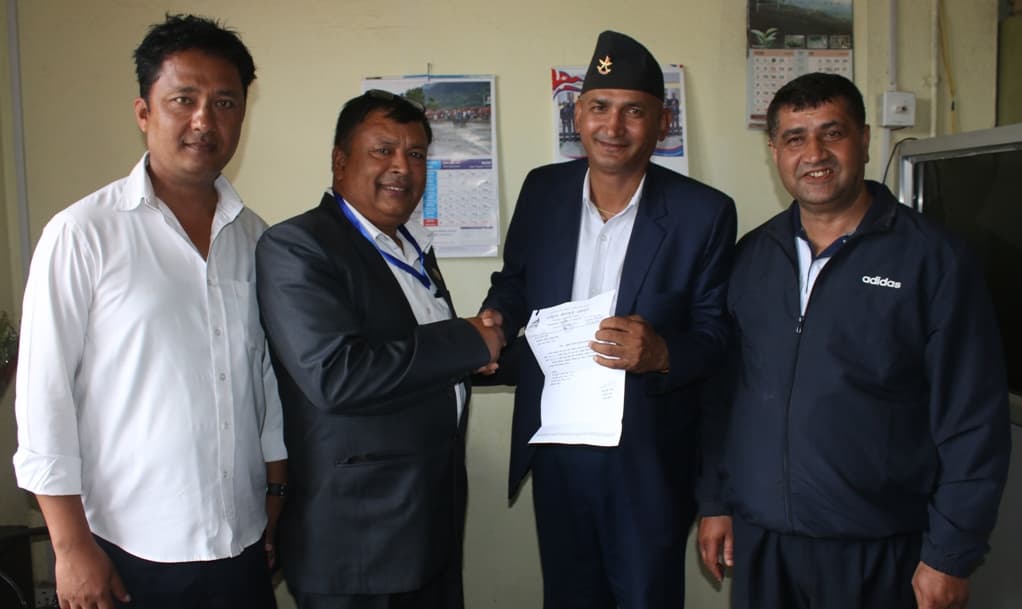 राखेपको प्रचार प्रसार शाखामा दुर्गाप्रसाद दुलाल