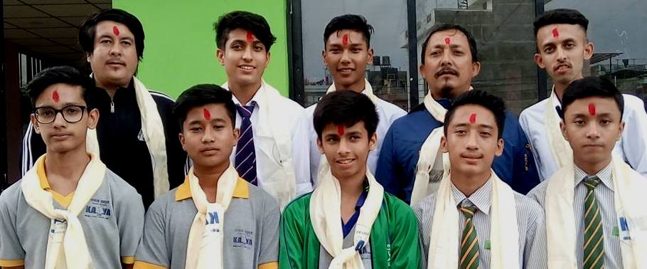 बानेश्वरको काव्य स्कुलको टोलीले नर्वेमा फुटबल खेल्ने