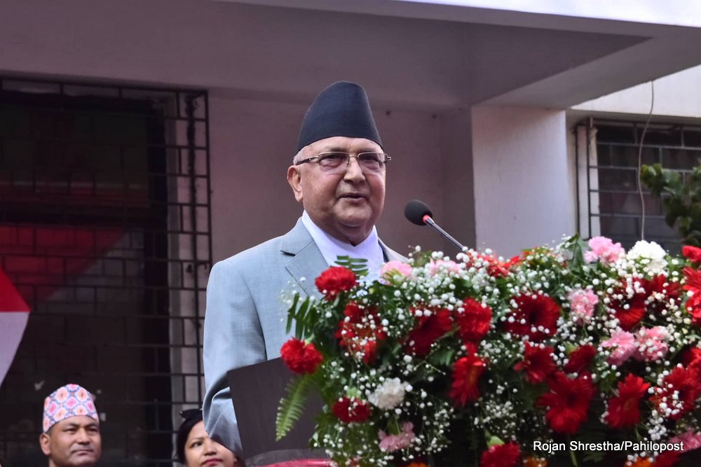 कांग्रेससँग सम्बन्ध राम्रो छ, शुभकामना आदानप्रदानमा झुलोचकमक लगाउने काम नगरौं : प्रधानमन्त्री ओली