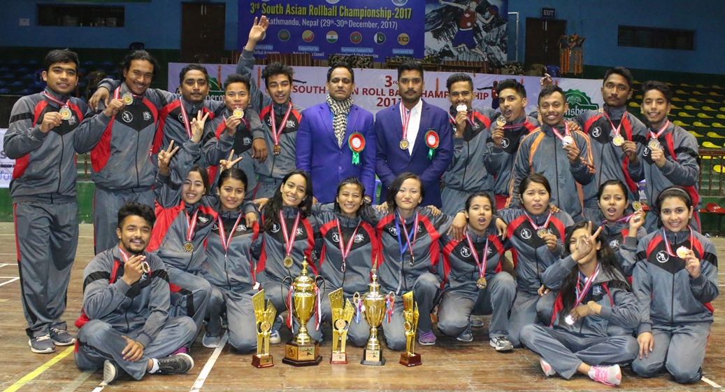 दक्षिण एसियाली रोल बलमा भारतलाई दोहोरो उपाधि, नेपाल उपविजेता