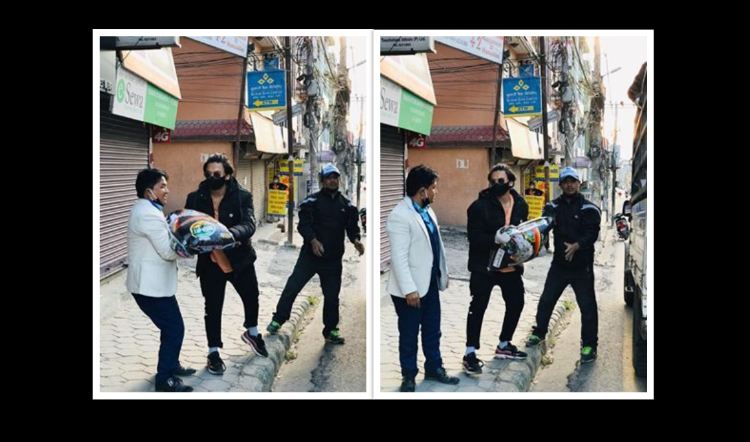 चलचित्र प्राविधिकलाई पल शाहको सहयोग, २ चरणमा बाँडे ५ लाख बराबरको राहत  