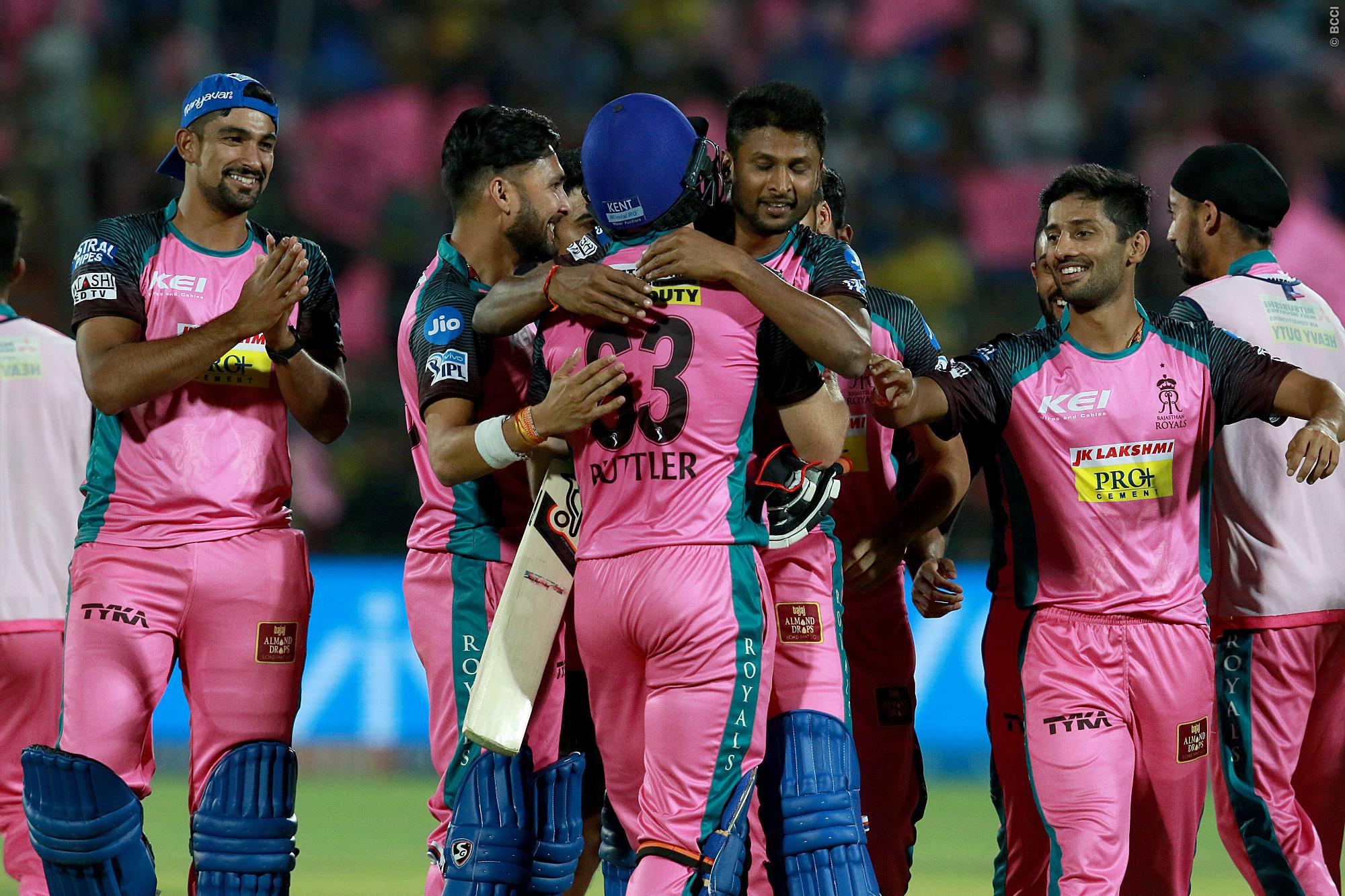 आइपीएलः चेन्नाईमाथि राजस्थानको जित, प्लेअफमा पुग्ने सम्भावना कायमै