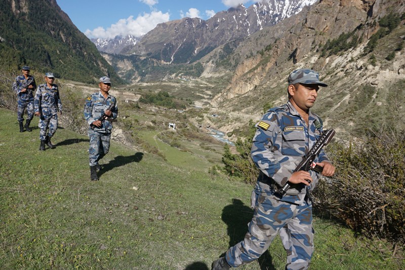 बीओपी राख्न बस्नेतले सशस्त्र प्रहरीलाई दान गरे पाँच कट्ठा जग्गा