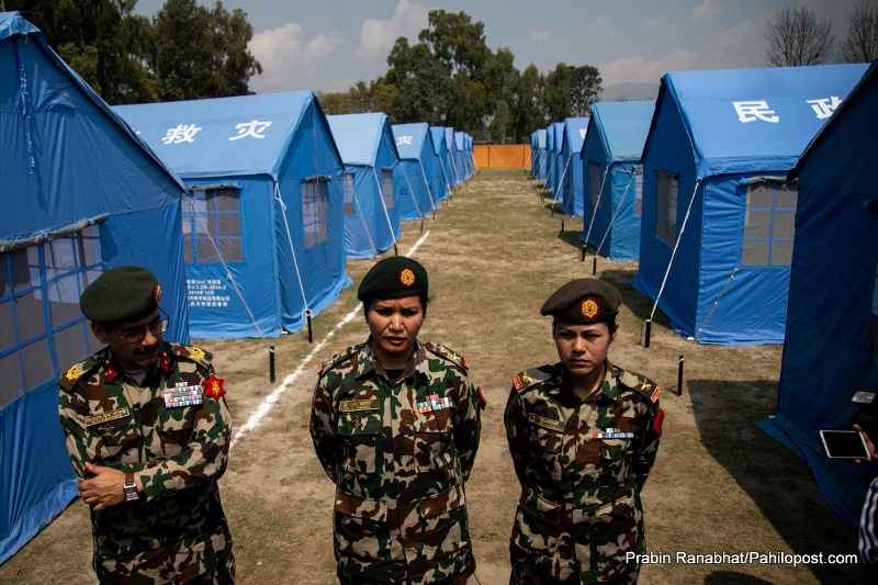 सेनाले संगठनभित्रका संक्रमित जनशक्तिका लागि ब्यारेकभित्रै बनायो आइसोलेसन