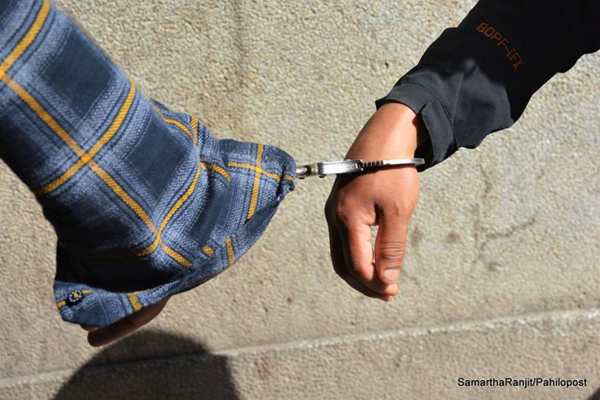 धनुषामा कटुवा पेस्तोलसहित दुई युवक पक्राउ 