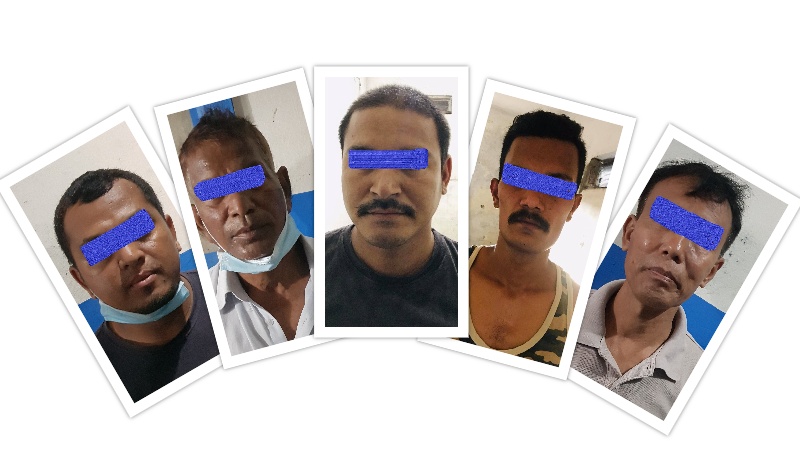 रुपन्देहीमा जघन्य अपराध मुद्दाका ५ जना फरार प्रतिवादी पक्राउ