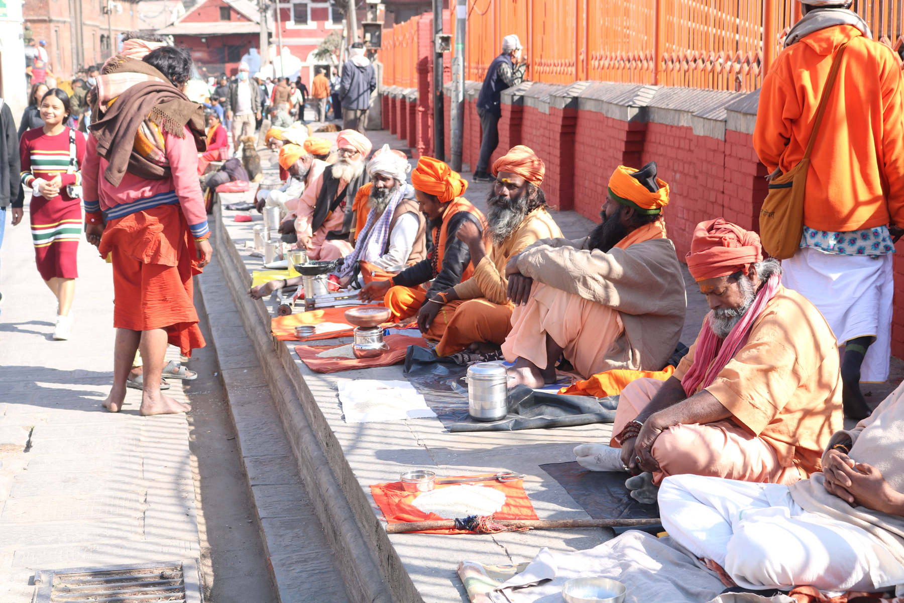 महाशिवरात्रिका लागि साधु आउने क्रम सुरु, पशुपति क्षेत्रलाई झिलिमिली बनाइँदै