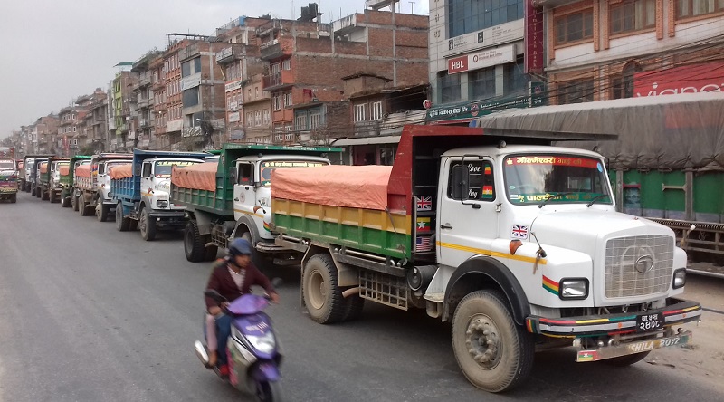 काभ्रेमा आजदेखि चार दिन टिपर सञ्चालनमा रोक