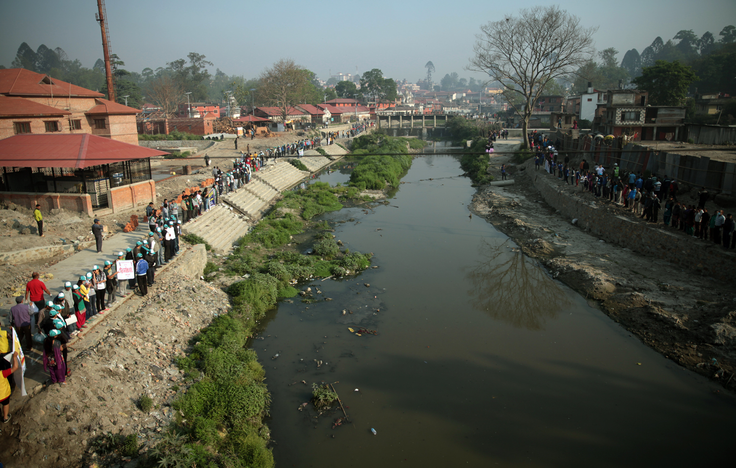 वाग्मती सफाइ महाअभियानको ४०२औँ हप्ता : १० मेट्रिकटन फोहर व्यवस्थापन