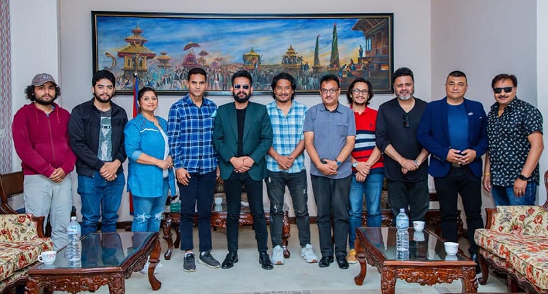 चलचित्रकर्मीहरुले बालेनलाई सम्झाए स्थानीय मनोरञ्जन करमा छुट दिन गरेको बाचा