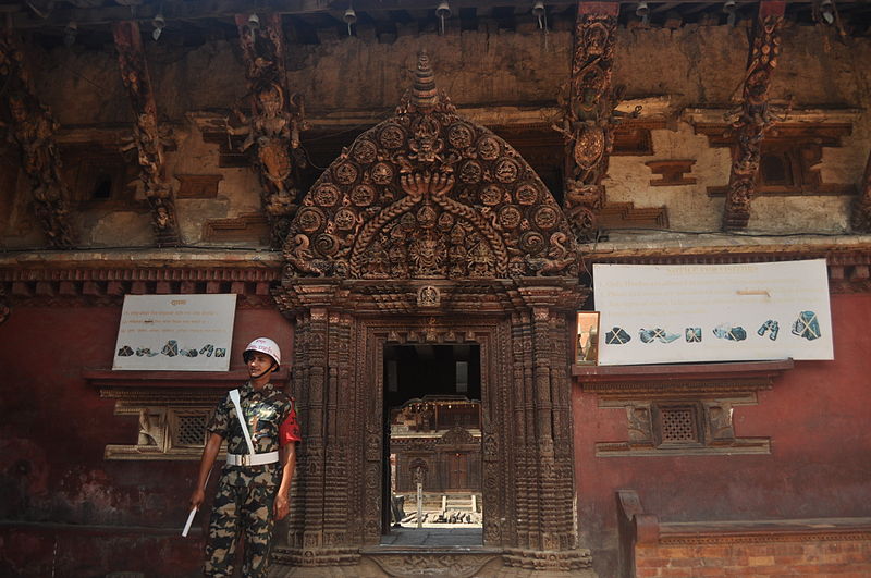 ​तलेजु मन्दिर परिसरमा आगलागी