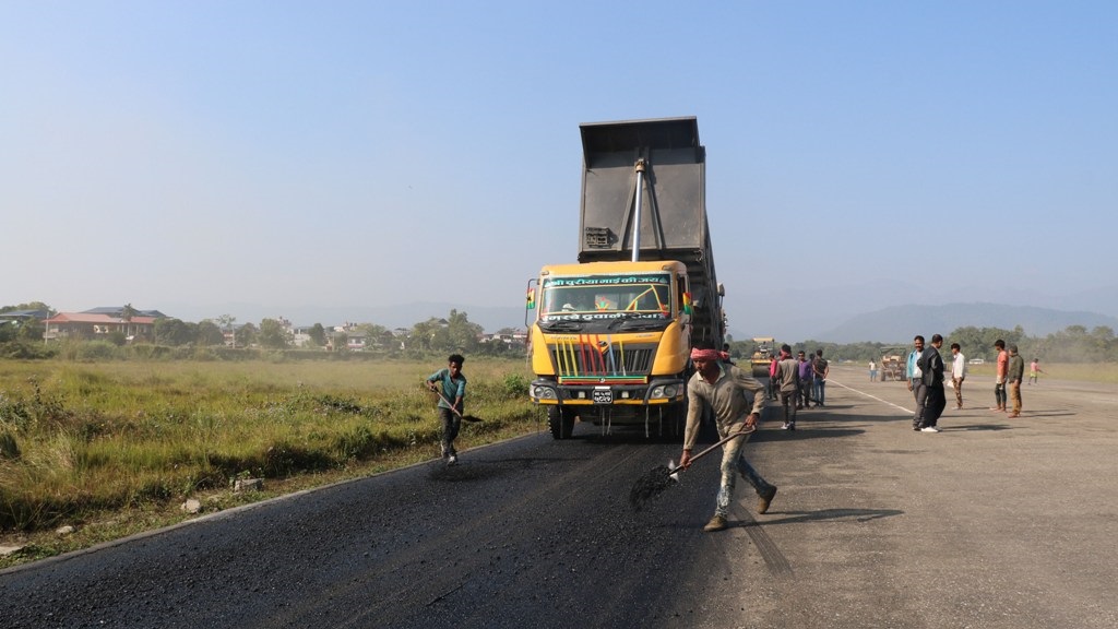 छ दशकपछि गरिँदैछ भरतपुर विमानस्थलको स्तरोन्नति र विस्तार