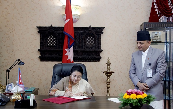 राष्ट्रपतिद्वारा कैलाशराज पोखरेललाई अस्ट्रेलिया र कान्ता रिजाललाई इजरायलको राजदूतमा नियुक्त