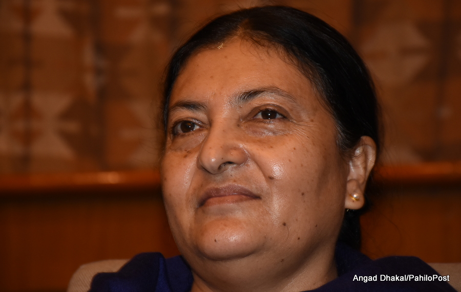राष्ट्रियसभा गठनसम्बन्धी अध्यादेश अगाडि बढाउन राष्ट्रपतिलाई राजपाको सुझाव