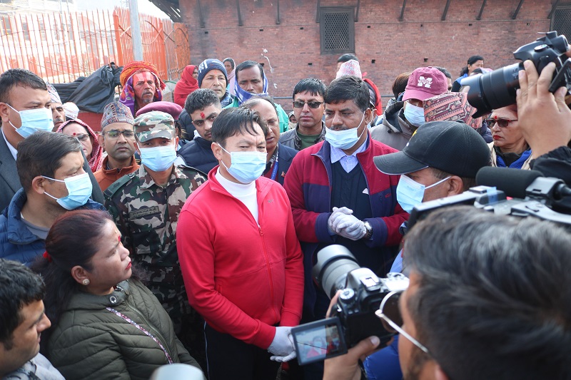 महाशिवरात्रिमा पशुपति क्षेत्रमा सीसीटीभीमार्फत् निगरानी राख्न मन्त्री किरातीको निर्देशन