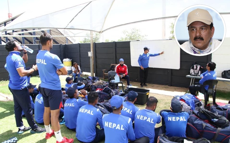 खस्किँदै नेपाली क्रिकेट : जम्दैनन् कप्तान, टिक्दैनन् प्रशिक्षक, मनोज पनि ४ महिनामै बाहिरिँदै!