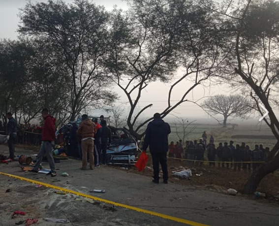 सुनसरीमा सवारी दुर्घटना, ४ जनाको मृत्यु