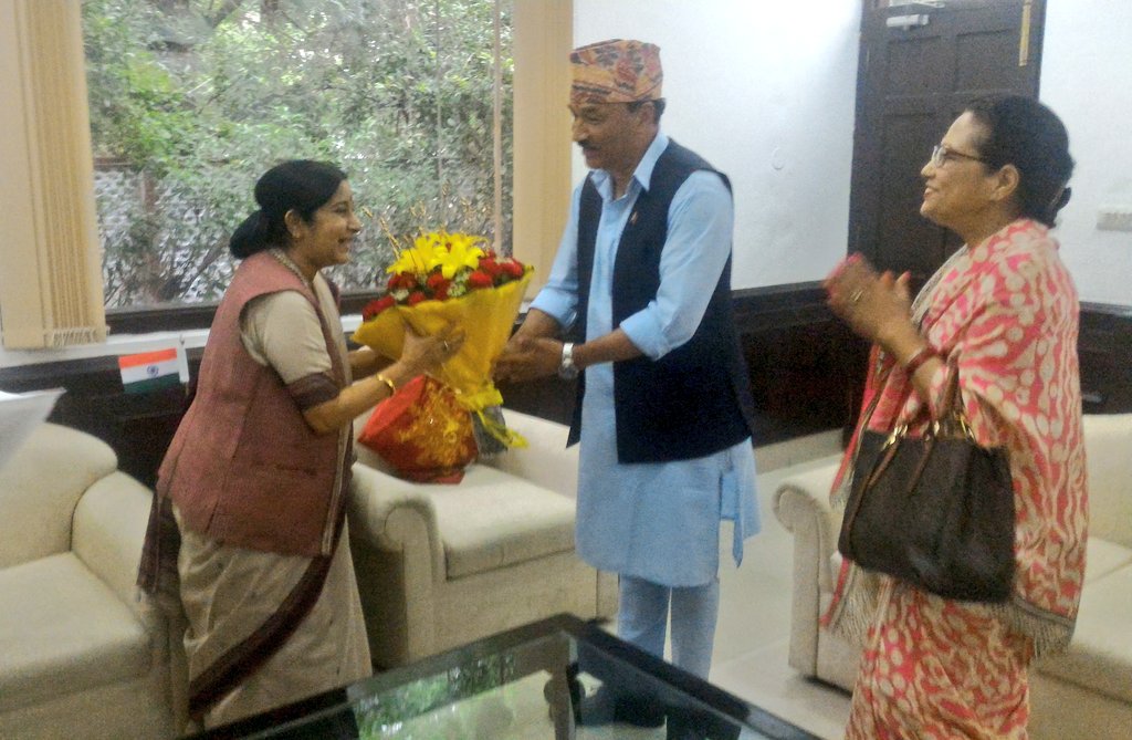 सुष्मा स्वराजको निधनमा कमल थापाले सम्झिए समकक्षी हुँदाको क्षण, दिए श्रद्धाञ्जली