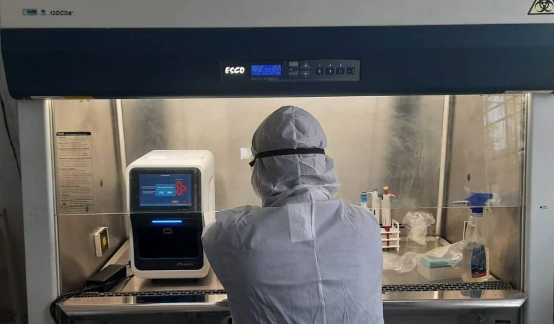 झापामा समुदायले स्थापना गरेको पीसीआर मेसिन सञ्चालन गर्न मन्त्रालयको स्वीकृति