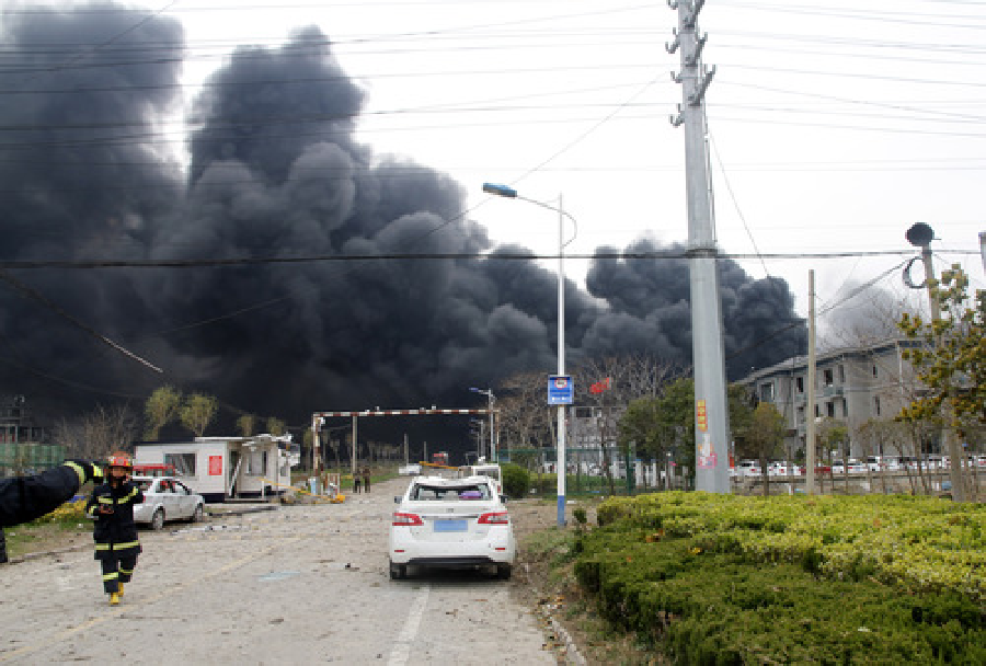 चीनको औद्योगिक क्षेत्रमा विस्फोट, ६ जनाको मृत्यु