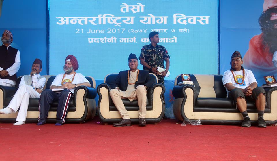 विद्यालयस्तरदेखि नै योगाभ्यास जरुरी :प्रधानमन्त्री