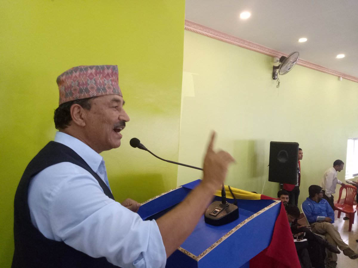 कमल थापाले भनेः केही भ्रष्ट र सत्ता लोभीहरूले पार्टी फुटाए