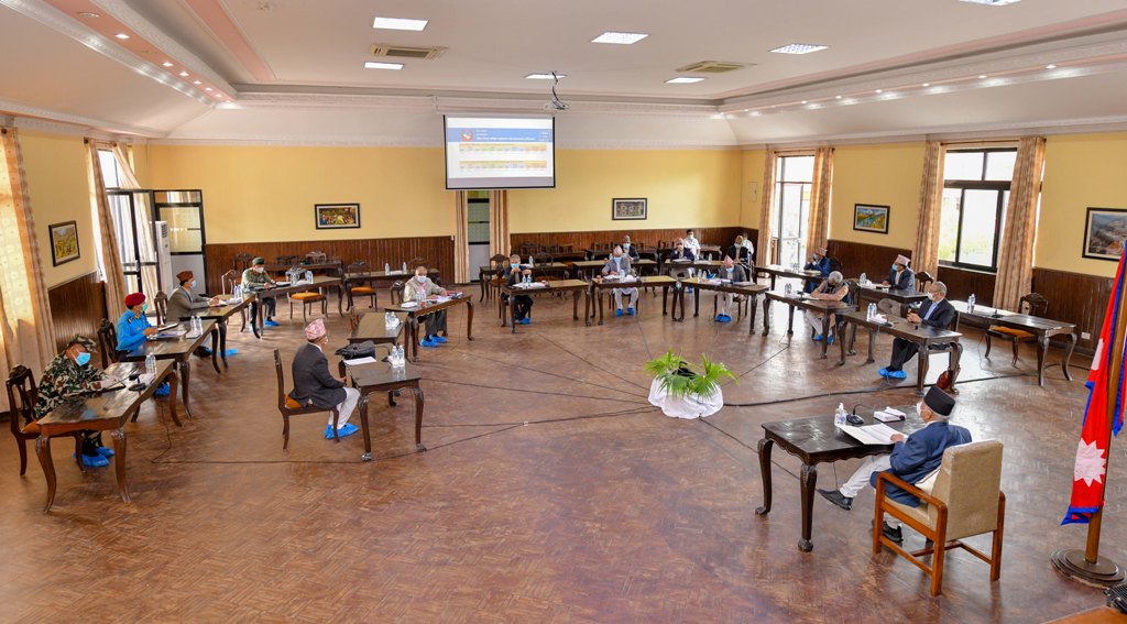 विपद व्यवस्थापन परिषद् बैठक : जोखिमयुक्त बस्ती स्थानान्तरण गर्न १० दिनभित्र कार्यविधि 