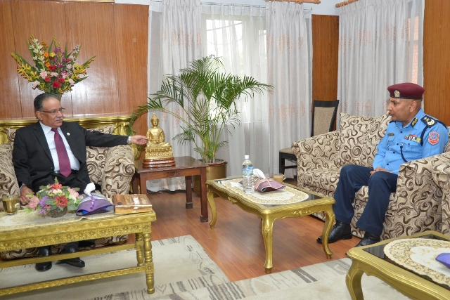 प्रधानमन्त्री र नवनियुक्त आइजिपीको भेट ‘चुनावी सुरक्षामा केन्द्रित हुन निर्देशन’