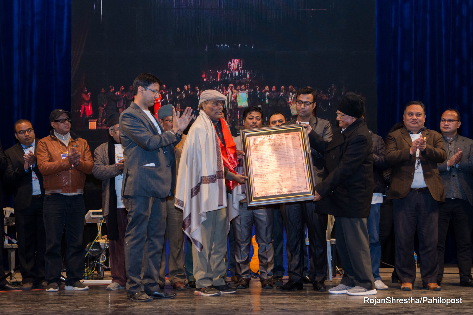 अमरराजलाई नागरिक अभिनन्दनसहित संगीत श्रष्ठाको उपमा 