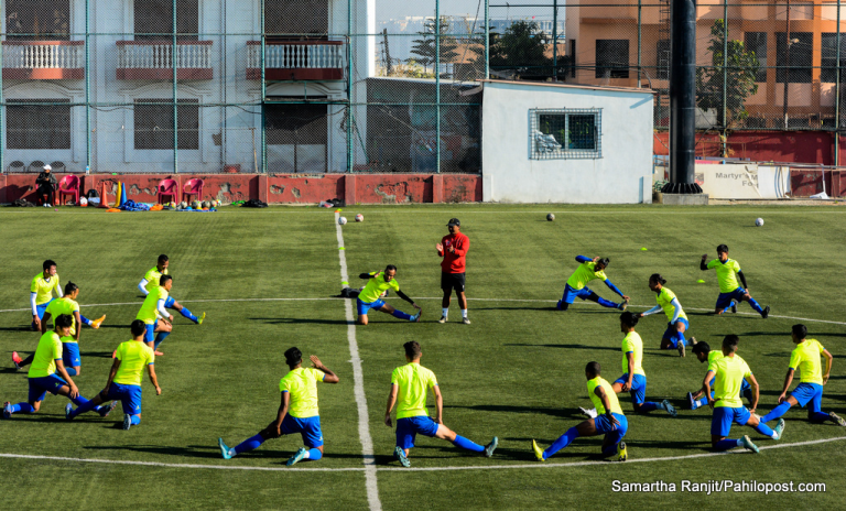 थ्री नेशन्स कपका  लागि २३ सदस्यीय नेपाली टोलीको घोषणा