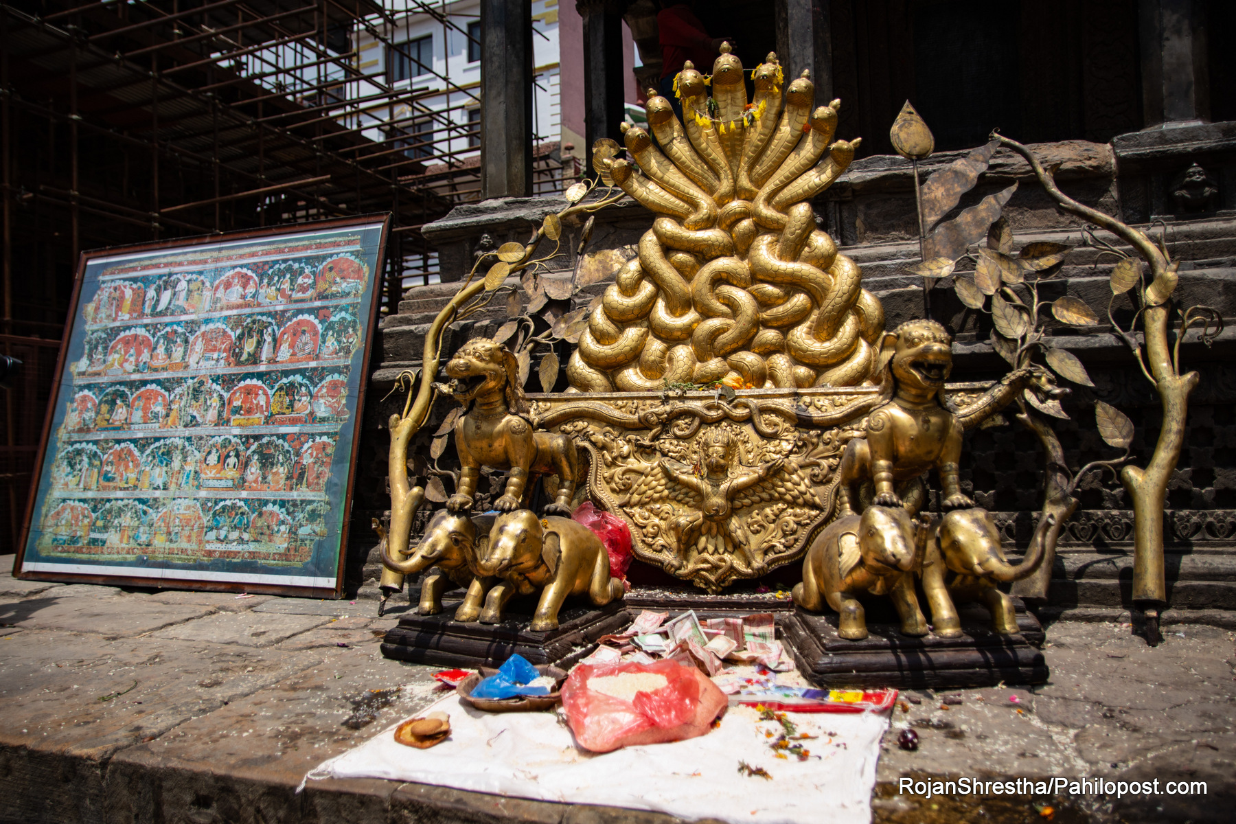 पाटनमा श्रीनिवास मल्लको सिंहासन प्रदर्शनीमा, सिद्धिनरसिंहले रचेका ३२ राग सुनाइँदै