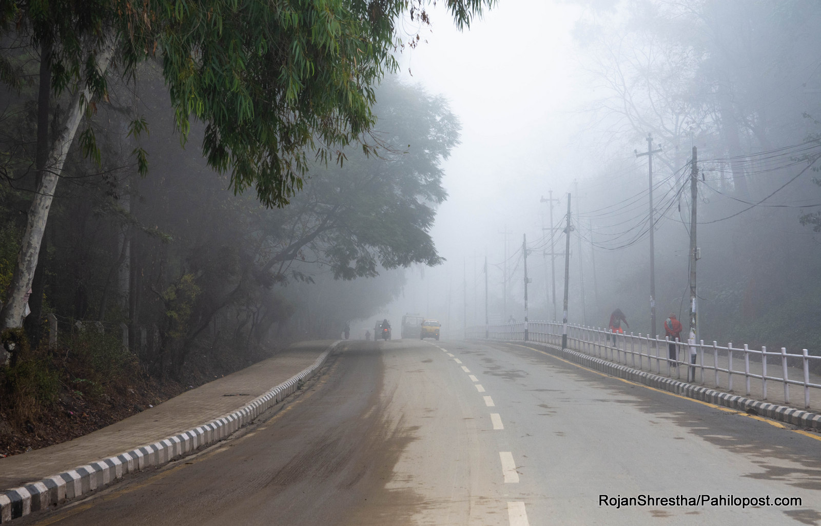 देशैभरि बढ्यो चिसो, काठमाडौंको तापक्रम ५.६