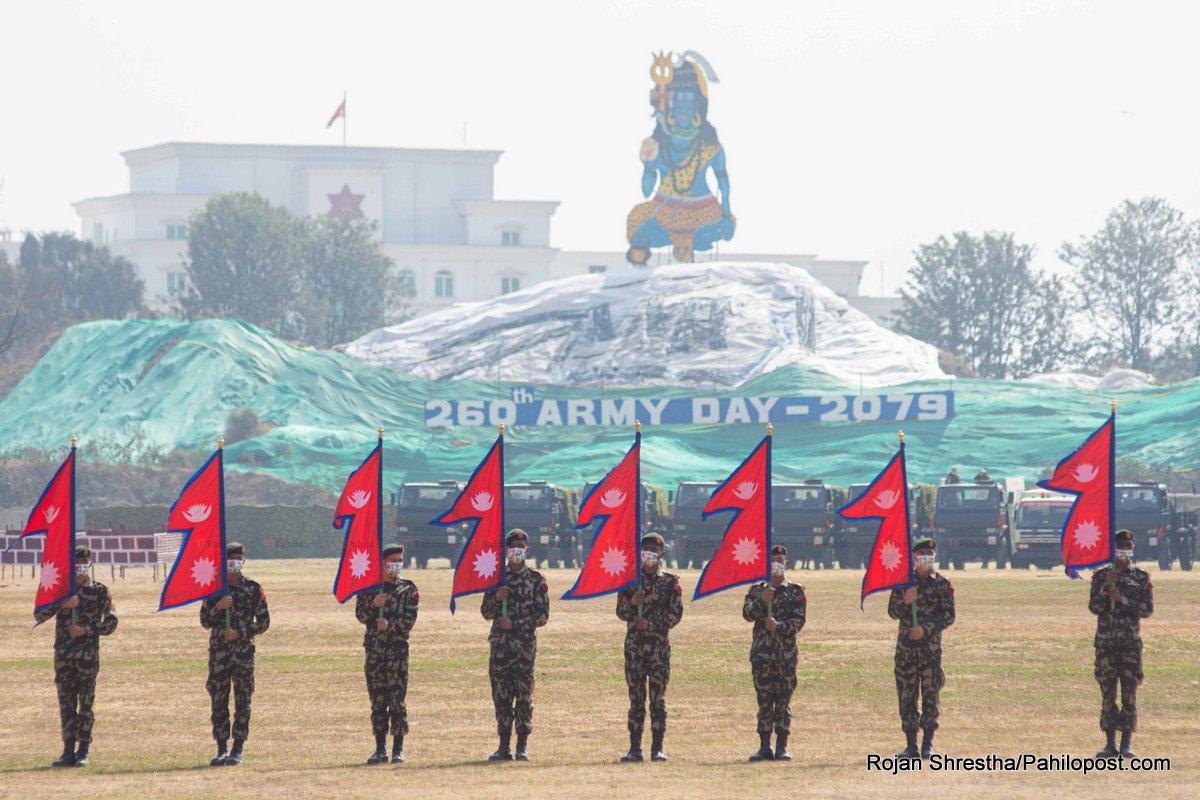 महाशिवरात्रीमा तोप बढाइँ : टुँडिखेलमा यस्तो देखियो सेना दिवसको रौनक