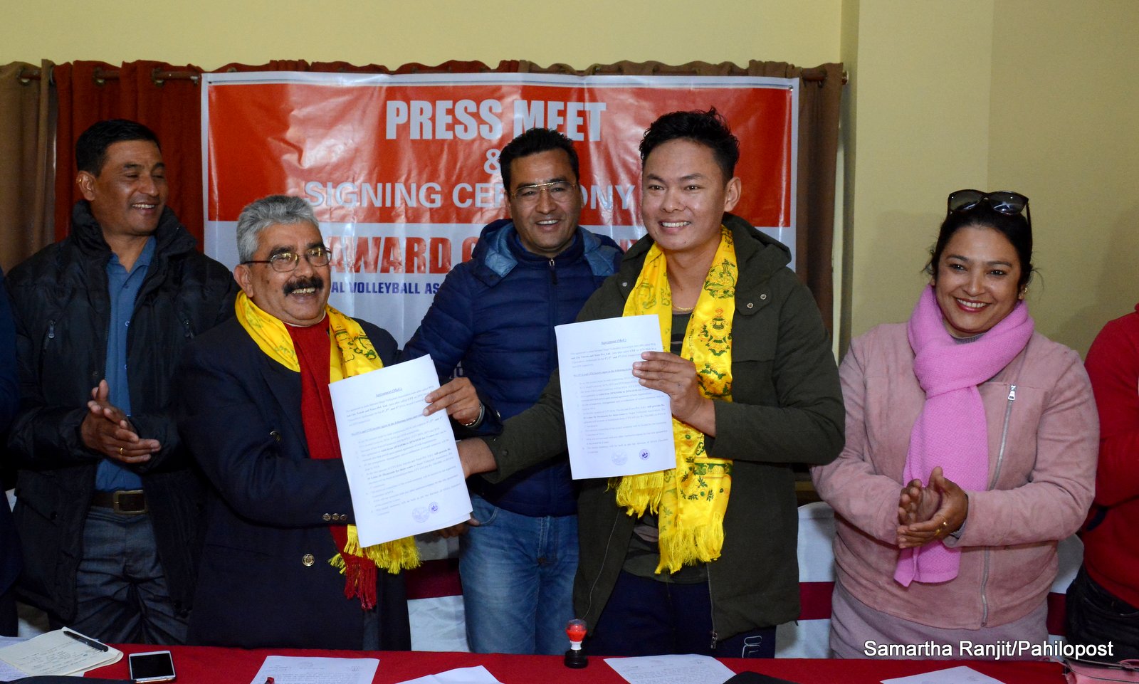 एनभिए भलिबल अवार्ड हुने