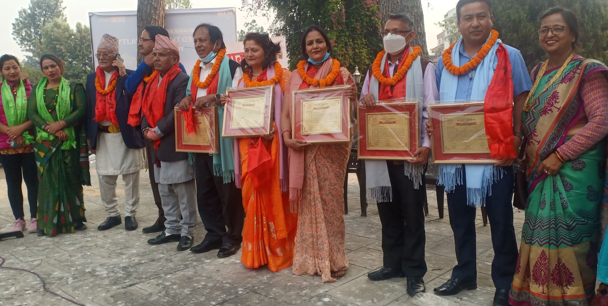 बिसु पर्वमा पाँच जनालाई देउडा सम्मान