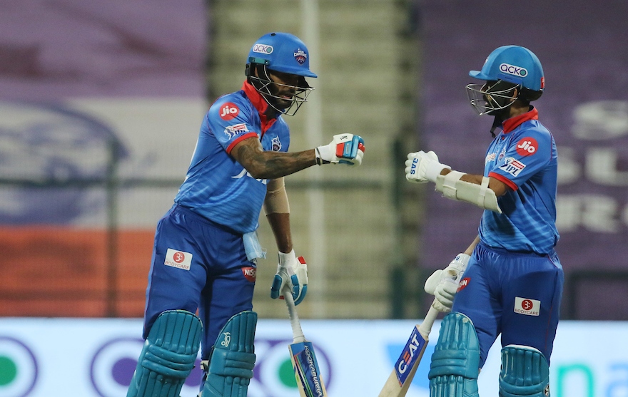 धवन र रहाणेको अर्धशतकमा बेङ्ग्लोरलाई हराउँदै दिल्ली प्लेअफमा, बेङ्ग्लोर पनि प्लेअफमा सुरक्षित
