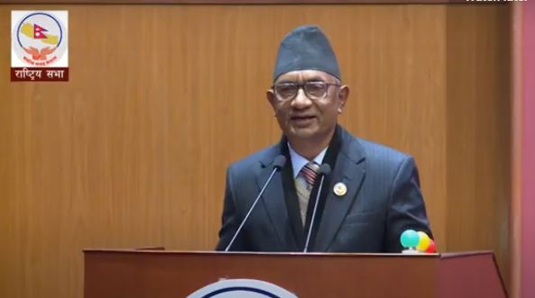 वामदेवलाई राष्ट्रिय सभामा स्वागत गर्दै दीनानाथ शर्मा : सिद्धान्तले पार्टी विभाजन भएको होइन