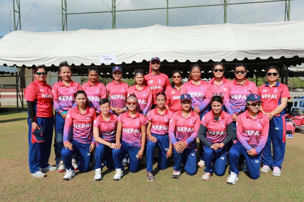 आइसीसी वुमन्स वर्ल्ड कप क्वालिफायर : युएई विरुद्ध नेपाल ७ विकेटले विजयी